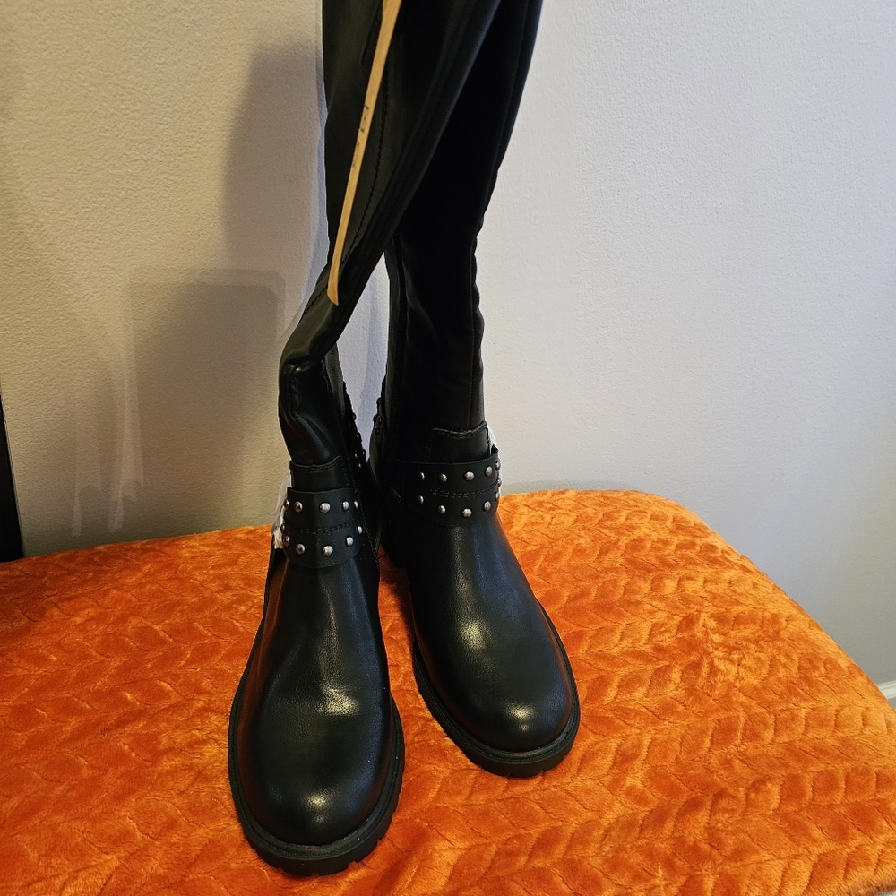 Frye And Co. Adriane Black Knee-High Boots